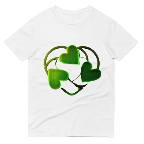 Recycle Love Unisex T-Shirt (Nature Green)