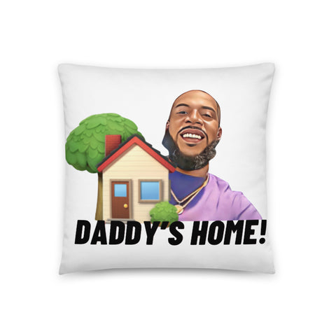 Daddy’s Home All Over Print 18x18 Pillow