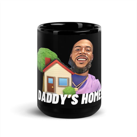 Daddy's Home Glossy Mug - Black