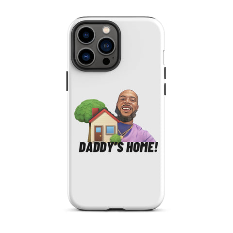 SHHHHH Tell Everybody Daddy's Home Tough Case for iPhone® - White