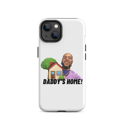 SHHHHH Tell Everybody Daddy's Home Tough Case for iPhone® - White