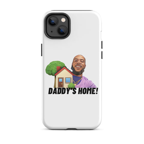 SHHHHH Tell Everybody Daddy's Home Tough Case for iPhone® - White