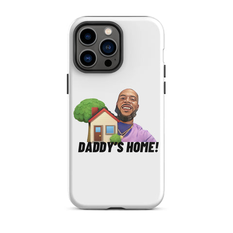 SHHHHH Tell Everybody Daddy's Home Tough Case for iPhone® - White