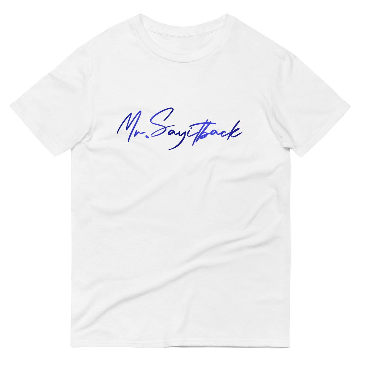 Mr. SayItBack Signature Tee - White